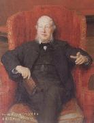 Alma-Tadema, Sir Lawrence Portrait of George Aitchison PRIBA (mk23) oil on canvas